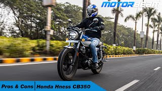 Why Not To Buy The Honda Hness CB350  MotorBeam हिंदी [upl. by Rezal]