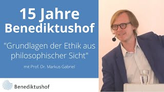 quotGrundlagen der Ethik aus philosophischer Sichtquot von Prof Dr Markus Gabriel [upl. by Hteazile]