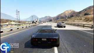 GTA5 市民と警察がカーチェイスしてる現場に遭遇！？ GTAV 【実況プレイ】 [upl. by Anayt]