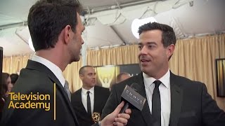 Emmys 2015  Backstage Interview With Carson Daly From The Voice [upl. by Niuqauj865]