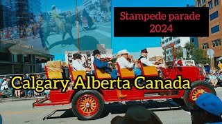 Calgary Stampede Parade 2024 [upl. by Divan]