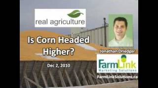 Is the Corn Price Headed Higher  Jonathan Driedger FarmLink [upl. by Ahsinrac119]