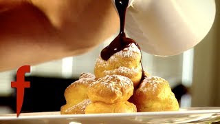 Gordon Ramsays Profiterole Recipe  The F Word [upl. by Tamah]