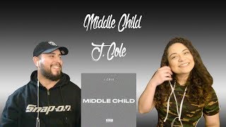 J Cole  MIDDLE CHILD Reaction [upl. by Mia]