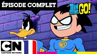 📢 ÉPISODE COMPLET 📢  Teen Titans Go  Spécial 100 ans de Warner Bros  Cartoon Network [upl. by Ahsauqram]