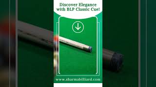 Discover Precision and Style BLP Classic and Champion Cues by Sharma Billiards [upl. by Woodsum]