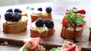 Easy Crostini Recipes  3 Ways [upl. by Maice621]