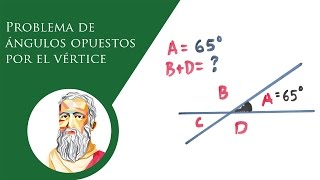 Problema de ángulos opuestos por el vértice  BALDOR [upl. by Ellehcor]