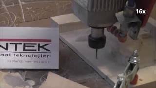 Maintek CNC  Rölyef Figür Çalışması [upl. by Airamas]