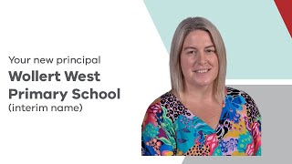 Wollert West Primary School interim name  Introducing Alisha Campbell [upl. by Betthezul]