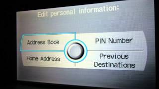 How to remove and delete all personal info on Acura and Honda Navigation System [upl. by Rotce]