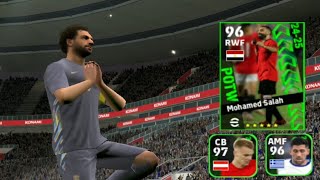 eFootball 25 Mobile pack opening Monhamed SalahAnastasios BakasetasPhilipp Lienhart Gameplay [upl. by Boony]