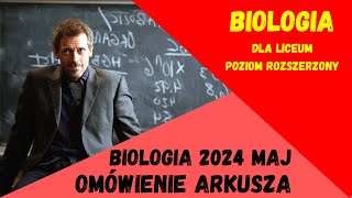 Biologia Arkusz maturalny  maj 2024 Omówienie [upl. by Tam]