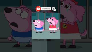 Peppa Dog and George Dog Search for Papa animationmeme funnycartoon peppapigparody peppapig [upl. by Arhat]