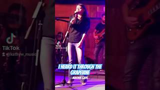 I Heard It Through the Grapevine  Marvin Gaye  Cover by Kathy Wen and Aspire Band [upl. by Huxham]