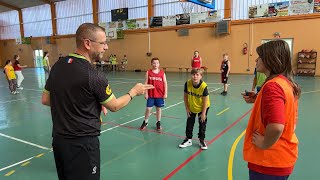 Formation à l’arbitrage organisée par le Basket Club Hambach [upl. by Annauqaj]