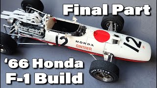 Final Assembly Tamiyas first 112 scale F1 kit [upl. by Orva]