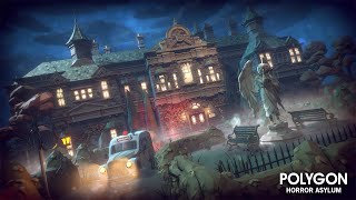 Halloween Stream – POLYGON Horror Asylum trailer premiere costume contest and a pack mashup build [upl. by Royden]