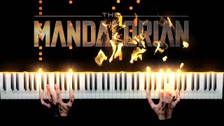 The Mandalorian  Main Theme Piano Cover  sheets [upl. by Mendy]