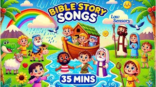 Bible Songs for Kids Compilation  Jesus’ Miracles Ten Commandments and More  Children’s Songs [upl. by Caria]