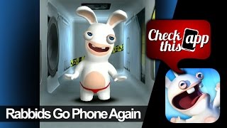 Check this app  Rabbids Go Phone Again [upl. by Jahdal269]