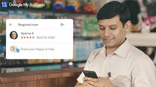 Say thank you to your customers on Google  Google My Business [upl. by Akilam]