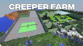 SciCraft Server Tour 1 Million Gunpowder Per Hour Creeper Farm [upl. by Patterson31]