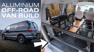 Small OffRoad Camper Van Conversion Using Aluminium [upl. by Strohben]