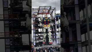 Life Size Gundam Moving [upl. by Caspar880]