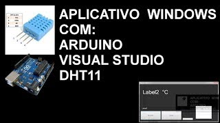 Arduino  Visual Studio  DHT11 [upl. by Nosyk88]