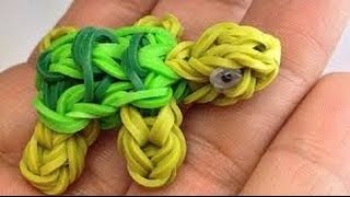 Rainbow Loom Deutsch  Schildkröte [upl. by Ahsiekat]