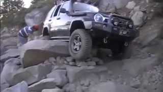 Jeep Liberty 4 inch lift kit V1mov [upl. by Navonod]