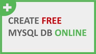 Create Free MySQL Database Online [upl. by Siramaj922]