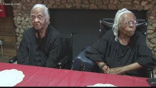 Central Georgia twins celebrate 102 years of life [upl. by Iosep]