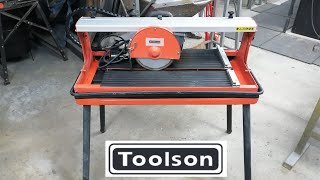 Electric wet tile cutter  TOOLSON [upl. by Zined]