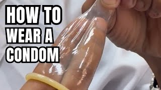 How to use a condom Barrier Contraception [upl. by Aicram]