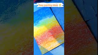 Beautiful colourful skyscape easyskyscapepainting paintingdrawing art easydrawingsshortsvideo [upl. by Adnoraj979]