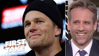 Tom Brady beating the Chargers doesn’t change Maxs falling off cliff theory  First Take [upl. by Chud]