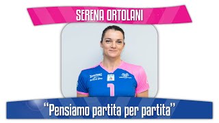 Serena Ortolani post Saugella Monza vs Unet E Work Busto Arsizio Gara 3 QF Play Off Scudetto [upl. by Filide]