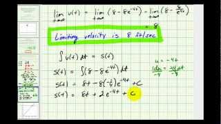 Applications of First Order Differential Equations  Falling Object [upl. by Umeko273]