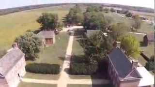 SHIRLEY PLANTATION AERIAL VIEW [upl. by Nodnas]