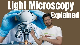 Principle of light microscopy  Light microscope parts and functions [upl. by Otrebireh833]