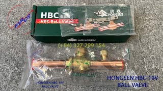 HONGSEN HBC19V Ball Valve [upl. by Grath]