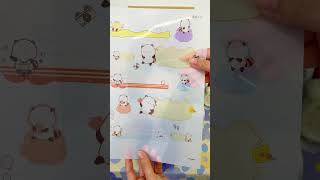 How To Make Name Stickers  Homemade Stickers  Sticker Paper  Custom Name Stickers  ASUB® Paper [upl. by Eppesiug]