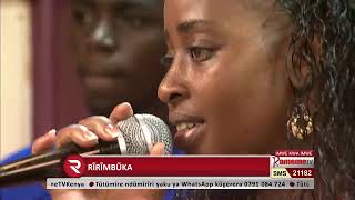 POLLY WA NJERI AT RIRIMBUKA SHOW KAMEME TV [upl. by Geehan774]