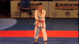 Karate1 Istanbul 2014 Female Kata FINAL  Nguyen vs DOnofrio [upl. by Sol]