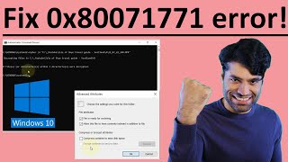 How to fix 0x80071771 “the specified file could not be decrypted” error [upl. by Novick]