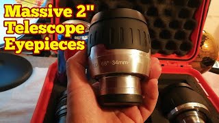 2quot Explore Scientific Maxvision amp Baader Hyperion Wide Angle Telescope Eyepieces [upl. by Oiramd]