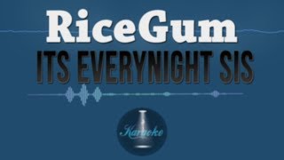 RiceGum feat Alissa Violet  Its EveryNight Sis Instrumental [upl. by Hashimoto]