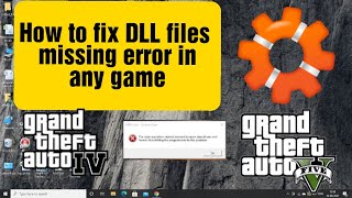 How to fix DLL files missing error in any game Step by Step Tutorial [upl. by Budd]